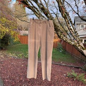 Y2K Liz Claiborne Tan Corduroys